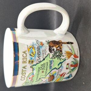 Costa Rica Illustrated Wildlife Mug